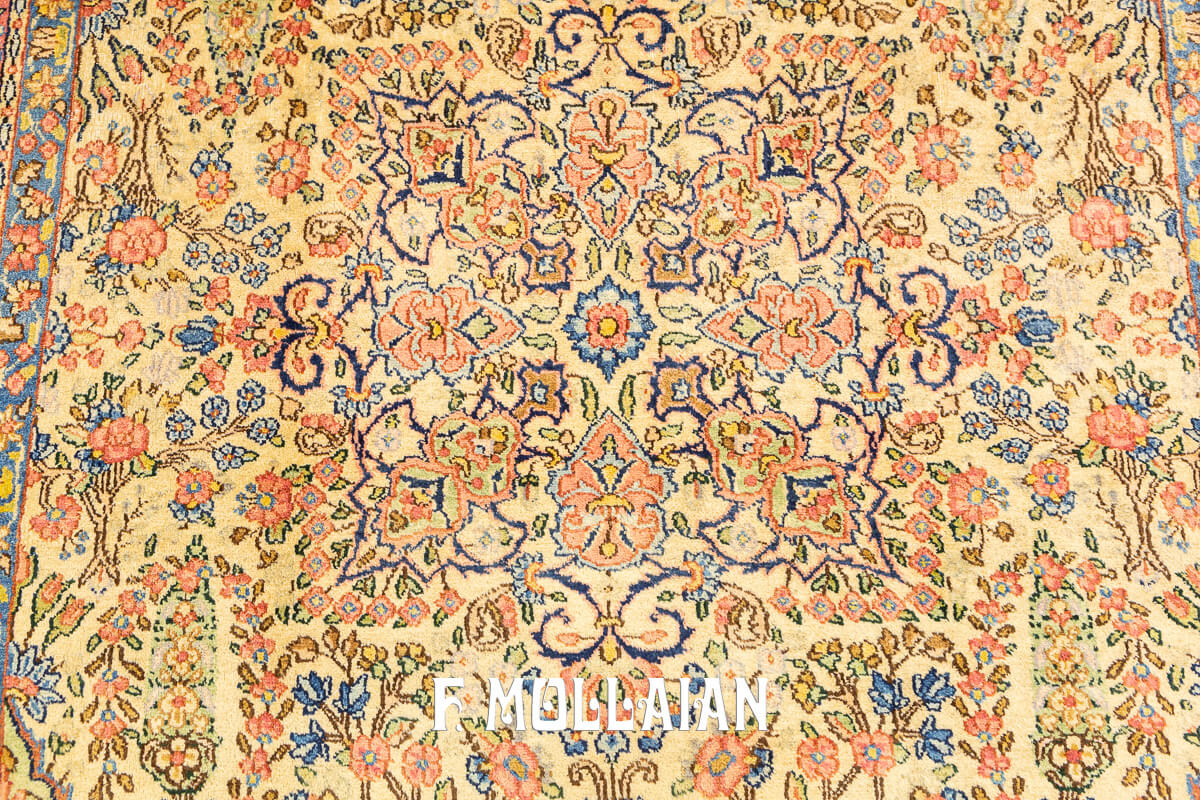 Tappeto Kirman Antico Colore Beige n°:39650818